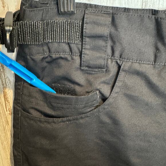 Helix Ski Snowboard Pants Youth 10 Black Adjustable Waist Gorpcore Leg Vent VGUC - Picture 5 of 15